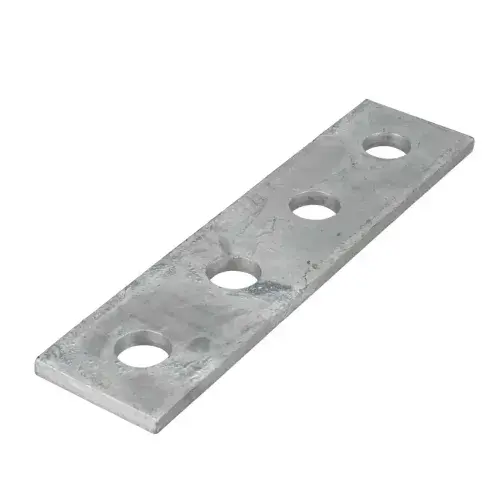 Strut Flat Plate Connector - 4 Hole