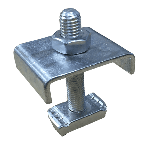 Strut Hammerhead Bolt w/ Top Hat Washer - M10