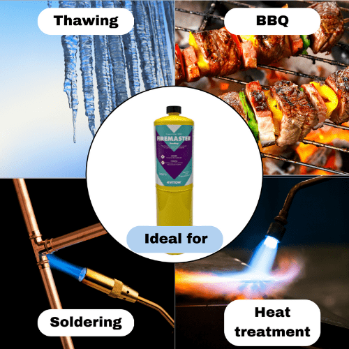 VeeMap Gas Cylinder 400G High-Performance Map Gas for Welding Brazing ...
