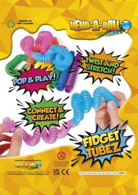 50mm Vending Capsules - Fidget Tubez x 100