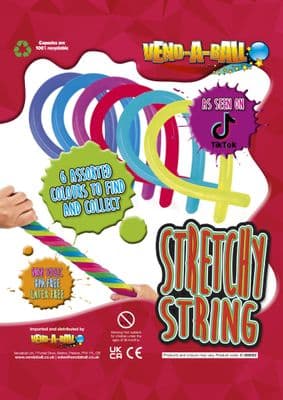 50mm Vending Capsules - Stretchy String x 100