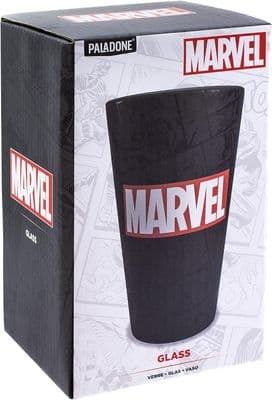 Marvel - Large Logo Glass x 12