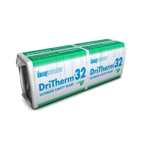 100mm Dritherm 32 Ultimate (1.2m x 455mm x 6 Slabs) 3.28m2 Pack