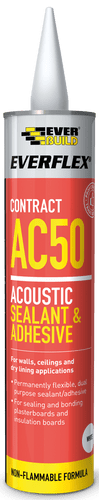 AC50 Everflex Acoustic Sealant & Adhesive 380ml