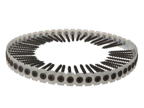 Drywall Screw - Collated Strip - Black Phosphate - Box