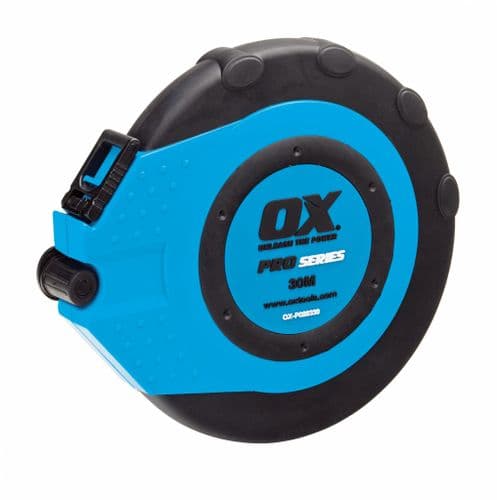 OX Pro Fibreglass Closed Reel Tape - 30M / 100FT