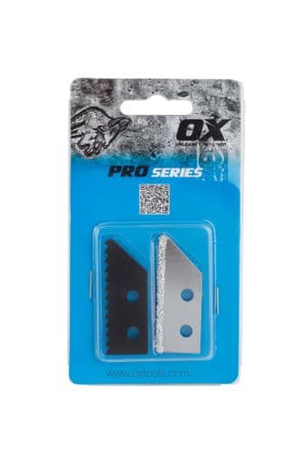 OX Pro Grout Remover Replacement Blades 50mm - Pack 2