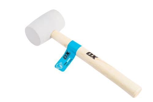 OX Pro White Rubber Mallet