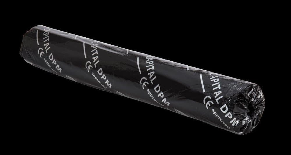 Polythene D P M To BBA Standard 4m x 300Mu m/f Black