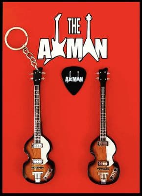 (Beatles) Paul McCartney: Violin Bass - Keyring & Magnet Variation