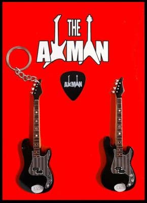 (Black Sabbath) Geezer Butler: Keyring & Magnet Variation (UK Seller)