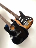 (Bon Jovi) Jon Bon Jovi & Richie Sambora - Miniature Guitar Set