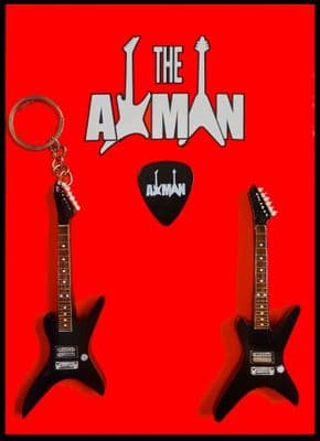 (Death) Chuck Schuldiner - B.C. Rich - Keyring & Magnet Variation (UK Seller)