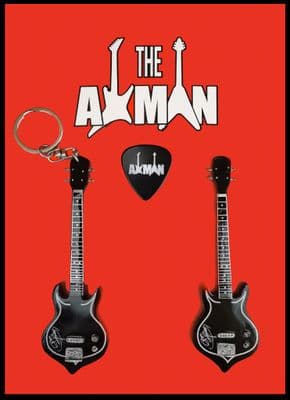 (Kiss) Gene Simmons: Punisher Bass: Keyring & Magnet Variation (UK Seller)