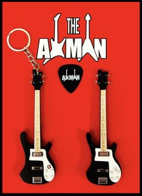 (Motörhead) Lemmy Kilmister: Rickenbacker- Keyring & Magnet Variation