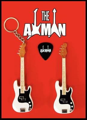 (Sex Pistols) Sid Vicious: Bass - Keyring & Magnet Variation