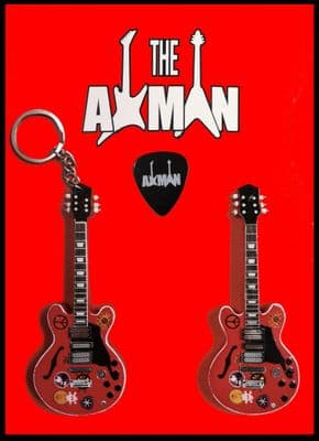 (Ten Years After) Alvin Lee - 'Big Red': Keyring & Magnet Variation