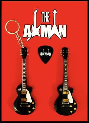 (Thin Lizzy) Brian Robertson - Keyring & Magnet Variation (UK Seller)