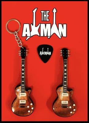 (Thin Lizzy) Scott Gorham  - Keyring & Magnet Variation