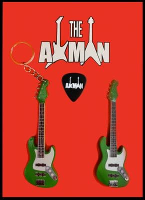(U2) Adam Clayton:  Keyring & Magnet Variation (UK Seller)
