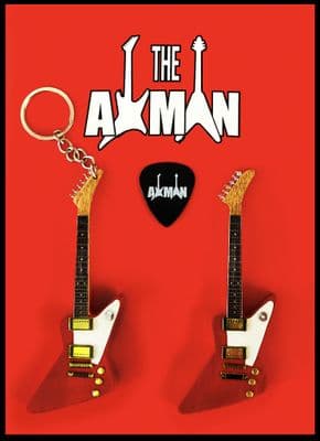 (U2) The Edge  - Keyring & Magnet Variation