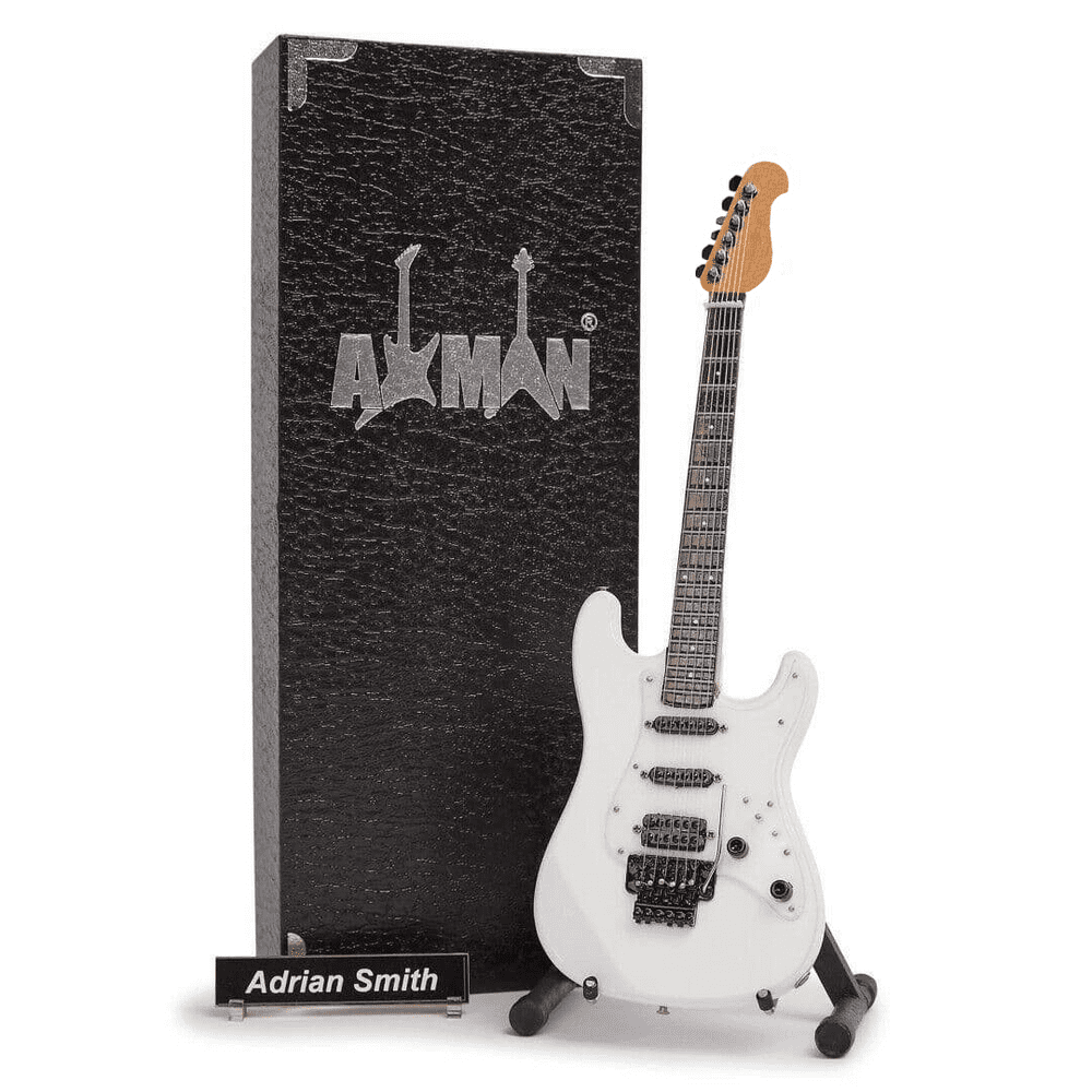Adrian Smith Guitar Miniature Replica | Iron Maiden | Handmade