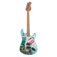 Billie Joe Armstrong Guitar Miniature Replica | Green Day | Handmade Music Gifts
