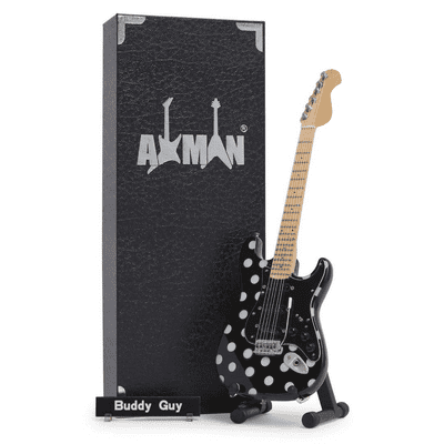 Buddy Guy Guitar Miniature Replica | Handmade Music Gifts