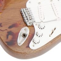 Carlos O'Connell Burnt Guitar Miniature Replica | Fontaines D.C. | Handmade Music Gifts