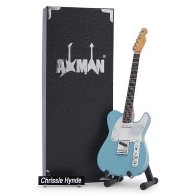 Chrissie Hynde Guitar Miniature Replica | The Pretenders | Handmade Music Gifts