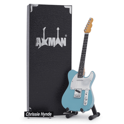 Chrissie Hynde Guitar Miniature Replica | The Pretenders | Handmade Music Gifts