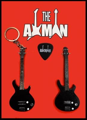 Cliff Burton ARIA SB-CB Bass: Keyring & Magnet Variation (UK Seller)