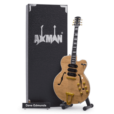 Dave Edmunds Guitar Miniature Replica | Rockpile | Handmade Music Gifts