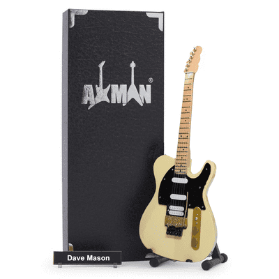 Dave Mason Guitar Miniature Replica | Derek and the Dominoes | Handmade Music Gifts