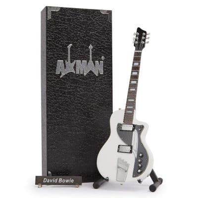 David Bowie Guitar Miniature Replica | Electric Guitar | Handmade Music Gifts