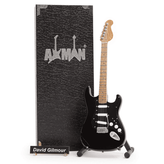 David Gilmour Guitar Miniature Replica | Pink Floyd | Handmade Music Gifts