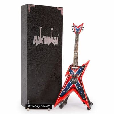 Dimebag Darrell Guitar Miniature Replica | Pantera, Damageplan | Handmade Music Gifts