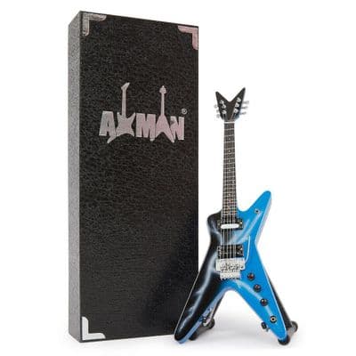 Dimebag Darrell Lightning Guitar Miniature Replica | Pantera, Damageplan | Handmade Music Gifts