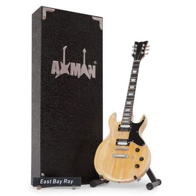Axman Lemmy - Réplique de guitare miniature - Cadeaux musicaux - Fait à la main - Échelle 1/4 - Avec boîte de présentation Axman Lemmy - Réplique de guitare miniature - Cadeaux musicaux - Fait à la main - Échelle 1/4 - Avec boîte de présentation