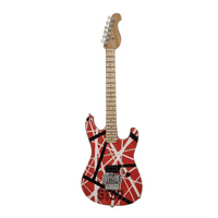 Eddie Van Halen Red Frankenstrat Guitar Miniature Replica | Music Gifts | Handmade