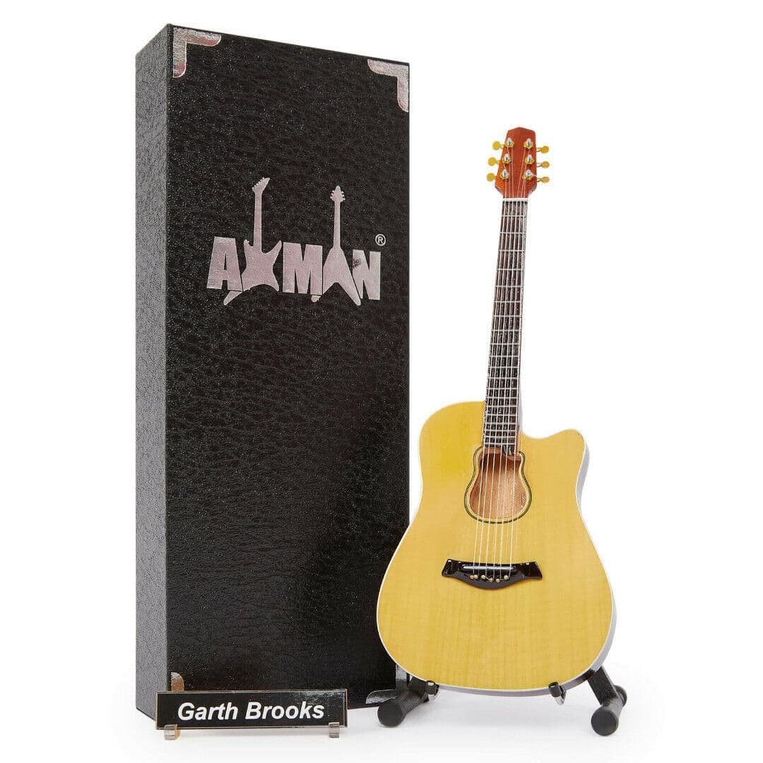 Garth Brooks Guitar Miniature Replica Handmade Music Gifts