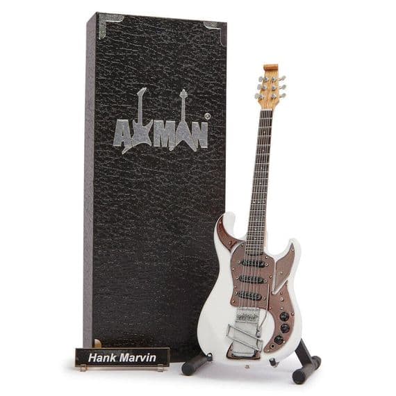 Hank Marvin Guitar Miniature Replica | The Shadows / Cliff Richard | Handmade Music Gifts