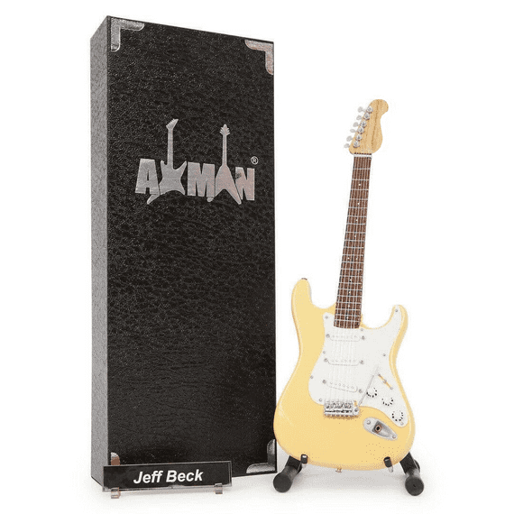 Jeff Beck Guitar Miniature Replica | Handmade Music Gifts