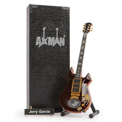 Jerry Garcia Tiger Guitar Miniature Replica | Grateful Dead | Handmade Music Gifts