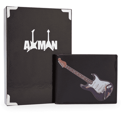 Jimi Hendrix Wallet / Gift Box | Plectrum Holder | Vegan Leather | Original Artwork