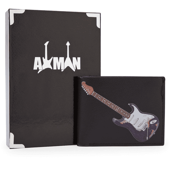Jimi Hendrix Wallet / Gift Box | Plectrum Holder | Vegan Leather | Original Artwork