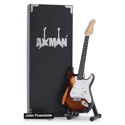 John Frusciante Guitar Miniature Replica | Red Hot Chili Peppers | Handmade Music Gifts