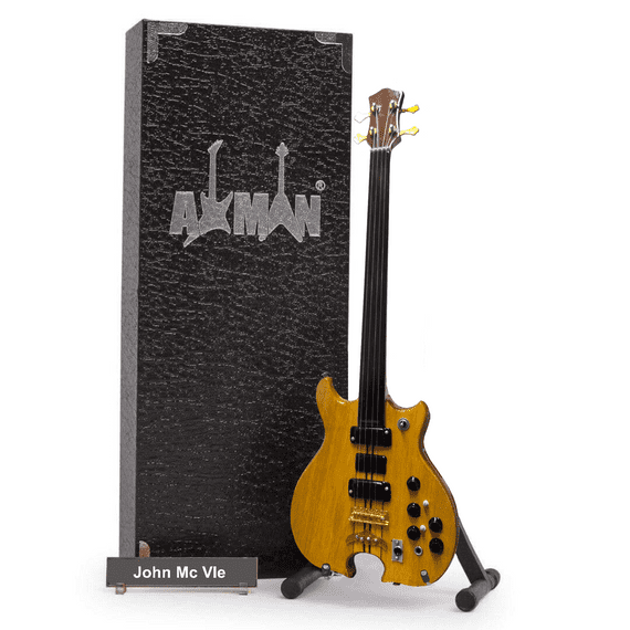 John McVie Miniature Bass Guitar Replica | Axman