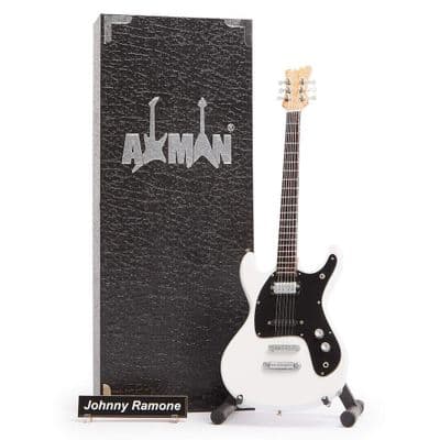 Johnny Ramone Guitar Miniature Replica | Ramones | Handmade Music Gifts