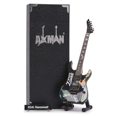 Kirk Hammett Zombie Guitar Miniature Replica | Metallica| Handmade Music Gifts